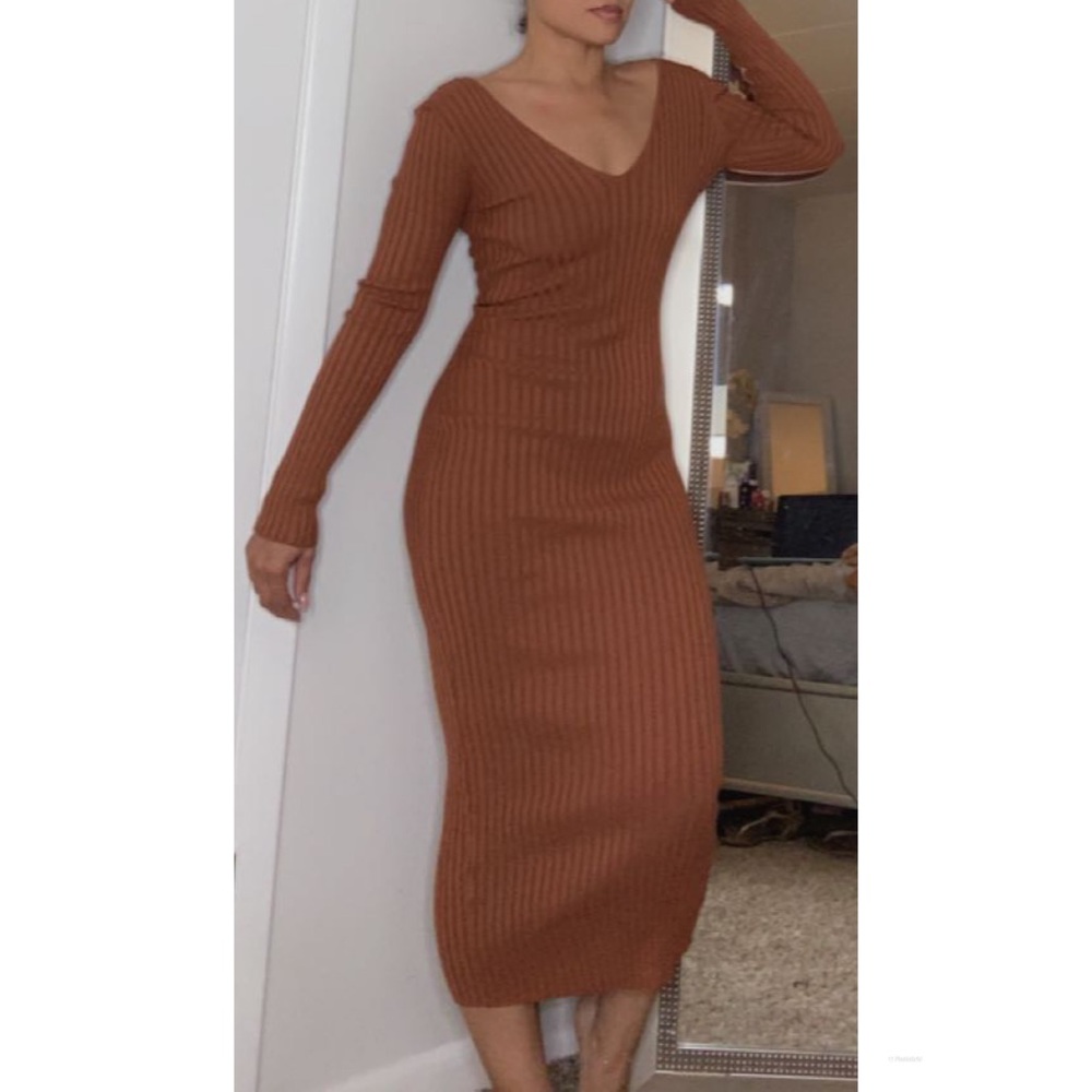 Sweater dress
